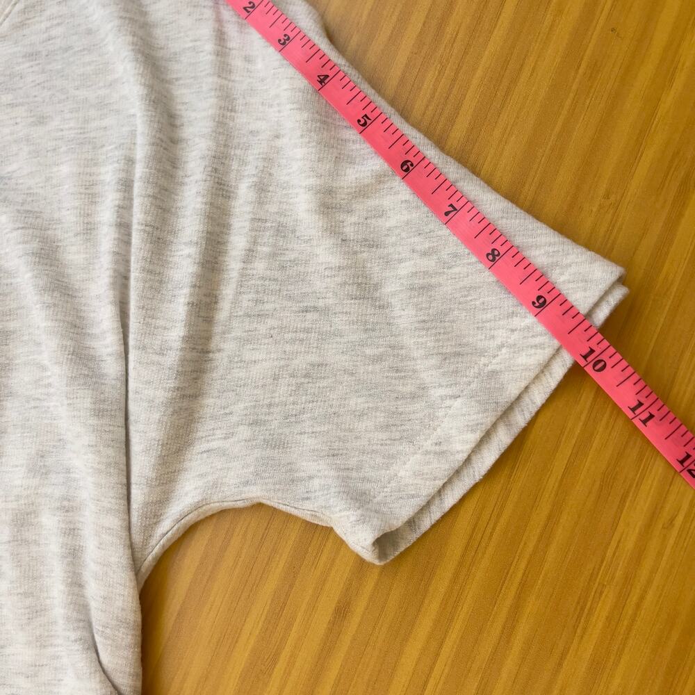 Monrow Shirred Waist Mini Dress‎ Ash Gray Small - Picture 11 of 11
